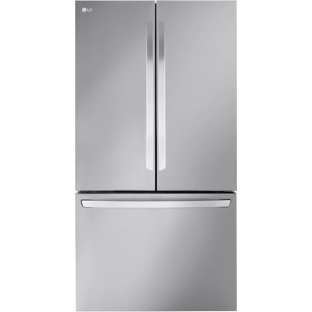 Lg 31.7 Cu. Ft. Black Stainless Steel French Door Refrigerator with Internal Water Dispenser LRFLS3206D